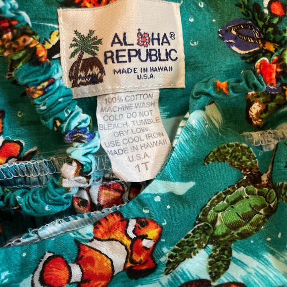 Aloha Republic Under the Sea Dress, 1T - Picture 4 of 9